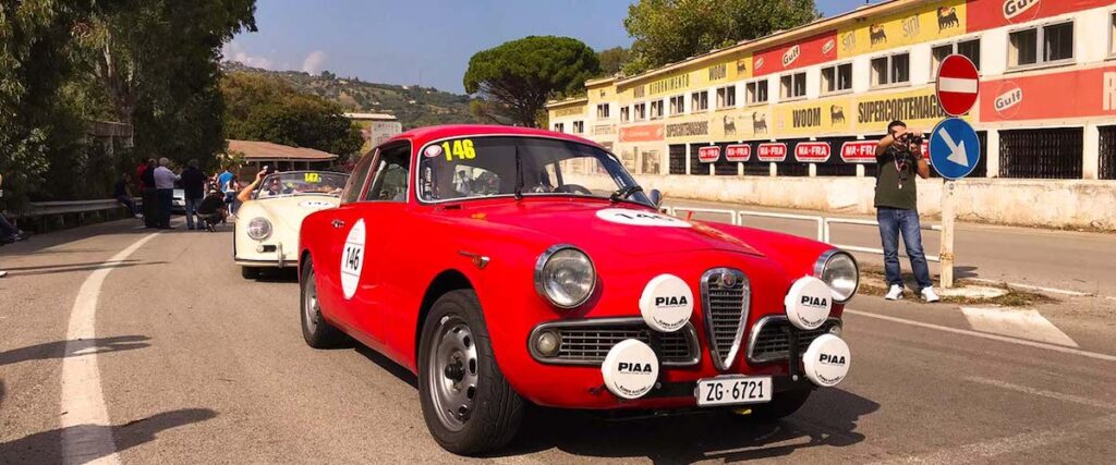 Alfa Romeo Sprint bei der Targa Florio